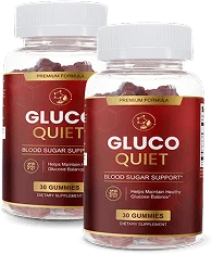 Gluco Quiet 2 Bottles package